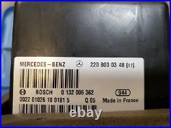 Mercedes Benz S430 S500 S55 Central Vacuum Locking Pump 2208000348
