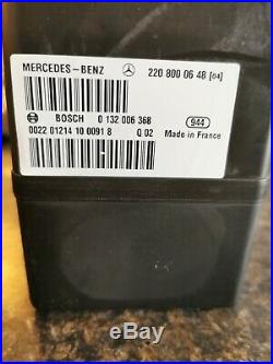 Mercedes Benz w220 s430 s500 s55 00-06 door central lock vacuum supply pump PSE