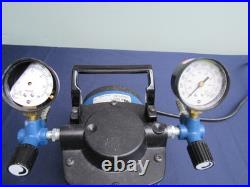 Millipore WP6111560 Vacuum Pressure Air Pump working, damaged gauge