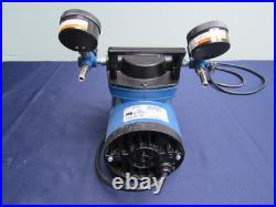 Millipore WP6111560 Vacuum Pressure Air Pump working, damaged gauge