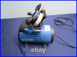 Millipore WP6111560 Vacuum Pressure Air Pump working, damaged gauge