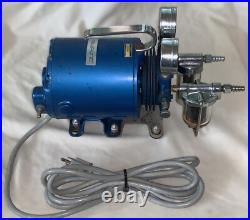 Millipore XX6000000 Rotary Vane Portable Vacuum Pump With GE AC Motor