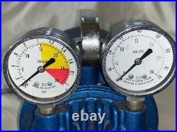 Millipore XX6000000 Rotary Vane Portable Vacuum Pump With GE AC Motor