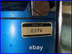 Millipore XX6000000 Rotary Vane Portable Vacuum Pump With GE AC Motor