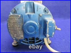 Millipore XX6000000 rotary vane Vacuum Pump made by Gast with 1/6 hp GE motor