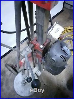 Milwaukee 4114 Vac-u-rig 4024 Core Drill 6core Drill Bit Vacuum Pump Meter Box