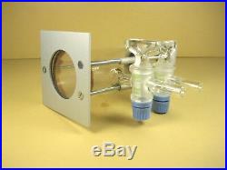 Miniature Glass Vacuum Chamber 4-1/2 L x 2 Dia