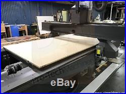 MultiCam 5x12 CNC Router 5000 Series with vacuum pump & automatic tool changer