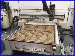 MultiCam MG Series 101 4x4 CNC Router with vacuum pump 4HP Colombo Spindle