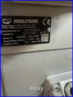 Multivac Busch Vacuum Pump 250 Big Pump