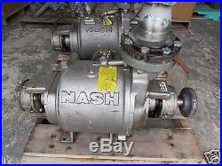 Nash Stainless Vacuum Pump Sc4 Ss Used