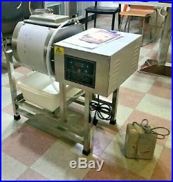 NEW Vacuum Pump Meat Seafood Tumbler Marinator Mixer Machine S/S Commercial Use