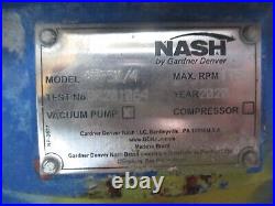 Nash Ahf50/4 Vacuum Pump 2, #1020440j Used