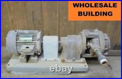 Nash Hytor Al-673 Vacuum Pump, 1-1/4 Inlet/outlet, Lincoln 3 HP Motor, 1755 RPM