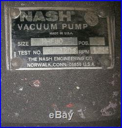 Nash vacuum pump