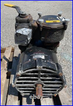 National Vacuum Equipment Challenger 607 Rotary Vane Vacuum Pump 607CW HeavyDuty