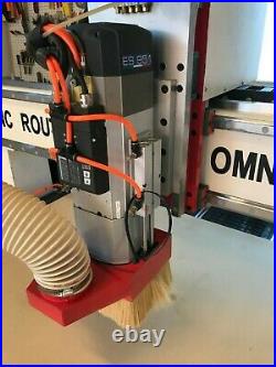 OMNI 1325 4'X8' CNC Router WithATC, Vacuum Pump, ISO 30 24k HSD Siemens 808D