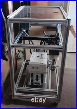 Oelikon Leybold Trivac D40B Vaccum pump with Lafert motor AMH100LAA4 Oelikon Leybold Trivac D40B Vaccum pump with Lafert motor AMH100LAA4