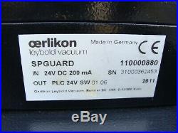 Oerlikon Leybold Screwline SP630F Dry Compressing Vacuum Pump + Muffler SP630 F