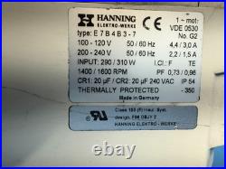 Oerlikon Leybold Trivac D2.5E 140001 Vacuum Pump with Hanning Motor E7B4B3-7