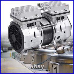 Oil-free Vacuum Pump Cylinder Oilless Piston Compressor 110V 1400 rpm Durable