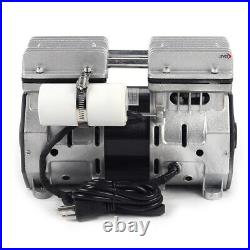 Oilless Vacuum Pump Industrial Oil-Free Piston Vacuum Pump WithFilter BEST SELL