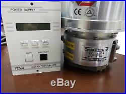 Osaka Vacuum TG350 Turbo Molecular Pump and T353 Power Supply + Cable Used