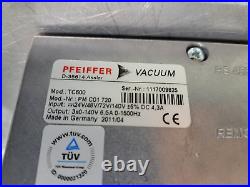 PFEIFFER TMH 1001P TURBO MOLECULAR VACUUM PUMP With TC600 CONTROLLER