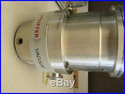 PFEIFFER TMH-260 TURBO MOLECULAR PUMP With TCP-380 CONTROLLER XLNT USED TAKEOUT