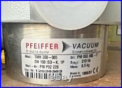 PFEIFFER Turbo Vacuum PUMP TMH 260-005 With Cover Works