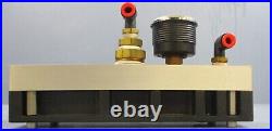 PIAB M25L Vacuum Pump M25B5-EN 50psi with PIAB 105-106-110-111 Pressure Gauge