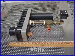 PIAB M50L Vacuum Pump With MPS-V31N-PC Sensor & 32.16.002 Muffler Used (Lot of 2)