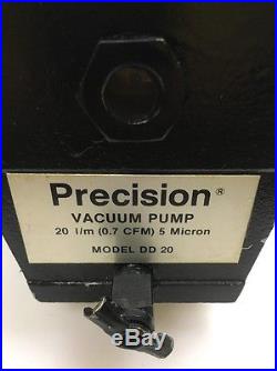 Precision Scientific 10422 Vacuum Pump Model DD 20, 5 Micron