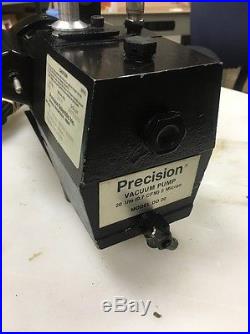 Precision Scientific 10422 Vacuum Pump Model DD 20, 5 Micron