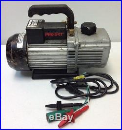PREOWNED CPS Products 2 Stage Dual Voltage Vacuum Pump VP6D 6 CFM