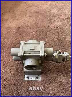 PULSAFEEDER ECO ISOCHEM GEAR PUMP # G8-Stainless Steel 22GPM Positive Displace