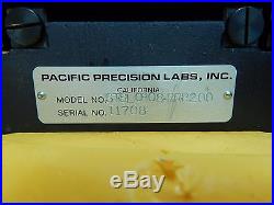 Pacific Precision Labs ST. SL0808. RR. P200 X-Y-Theta Stage Opti-Probe 2600B Used