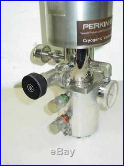 Perkin-Elmer Cryopump / Cryogenic Vacuum Pump withVarian Valve 95 (6)
