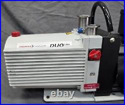 Pfeiffer 5.3 CFM Model DUO 11 P/N PK D59 521 C Vacuum Pump 220v