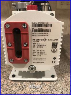 Pfeiffer Agilent DUO 3 Vacuum Pump G7077 / PK D41 163H