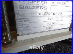 Pfeiffer Balzers TPH 330 Vacuum Pump TPH330 Turbo Molecular High Vacuum Pump