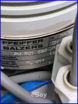 Pfeiffer Balzers TPU 180H DN-100 CF PMP01580 Turbo Vacuum Pump with Controller