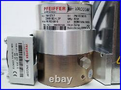 Pfeiffer Dcu Turbomolecular Pump Tmh 071 P Dn 63 Iso-k 3p, Tc 600 Drive Unit