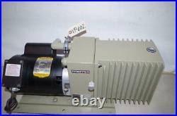 Pfeiffer # Du0-012a Vacuum Pump 3/4hp Baldor Motor 115-208/230vac 1ph. Vp602