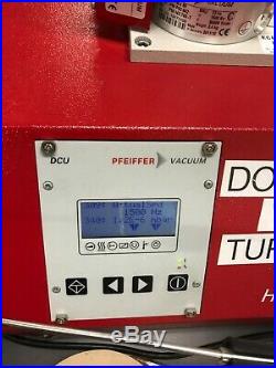 Pfeiffer HiCube 80 Eco turbo pump pumping station turbomolecular pump