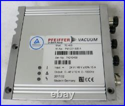 Pfeiffer TC400 PMC01805A Turbo Pump Controller PM C01 805 A TC 400