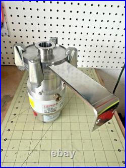Pfeiffer TMH-064 Turbo Vacuum Pump With SS Cover Plate Shown