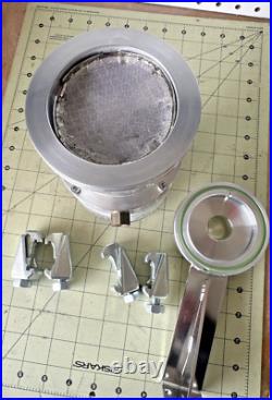 Pfeiffer TMH-064 Turbo Vacuum Pump With SS Cover Plate Shown