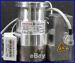 Pfeiffer TMH 071 Y P Vacuum Turbo Pump withTC600 Turbomolecular Pump Control + Fan