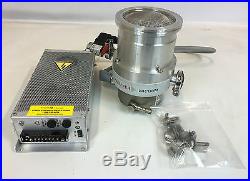 Pfeiffer TMH 260 Turbo Vacuum Pump with TCP 120 Controller & TSF 012 Venting Valve
